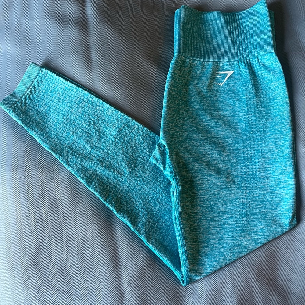 Gymshark Teal Seamless Leggings